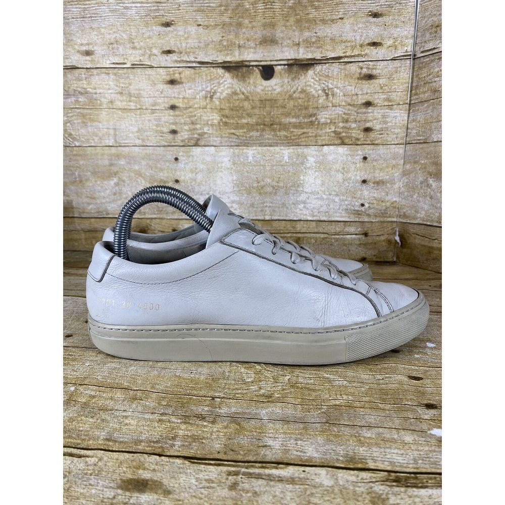 COMMON PROJECTS Achilles Low Sneakers Bone Size 38 EU‎ US Wmns SZ 7 Read